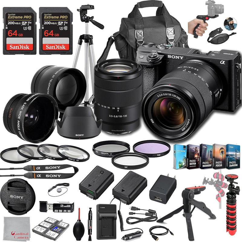 Sony a6400 Mirrorless Camera 18-135mm Lens Kit — main product image