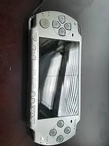 Sony PSP 2001 Silver Handheld Console