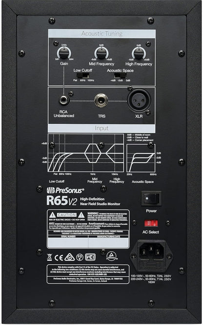PreSonus R65 V2 6.5" Studio Monitor Speaker