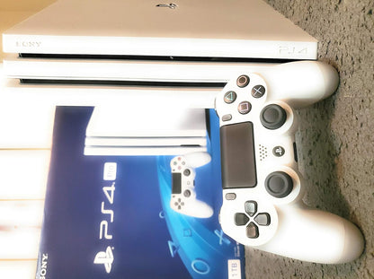 Sony 9791317 PlayStation 4 Pro 1TB - White Console (PS4)