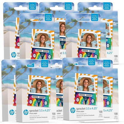 HP AMZHPZ3XK1000 Sprocket Zink Photo Paper - 1000 Pack
