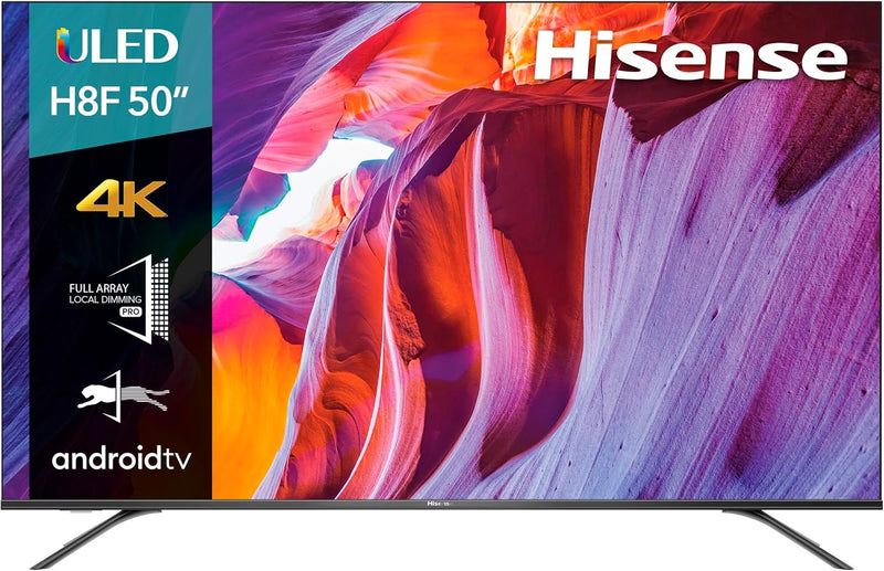 Hisense 50H8F 50-Inch 4K ULED Android Smart TV — main product image