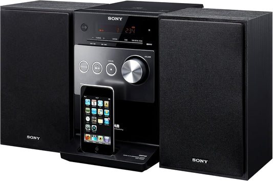 Sony CMTFX300I.CEK Micro Audio System - CD, iPod Dock, AM/FM