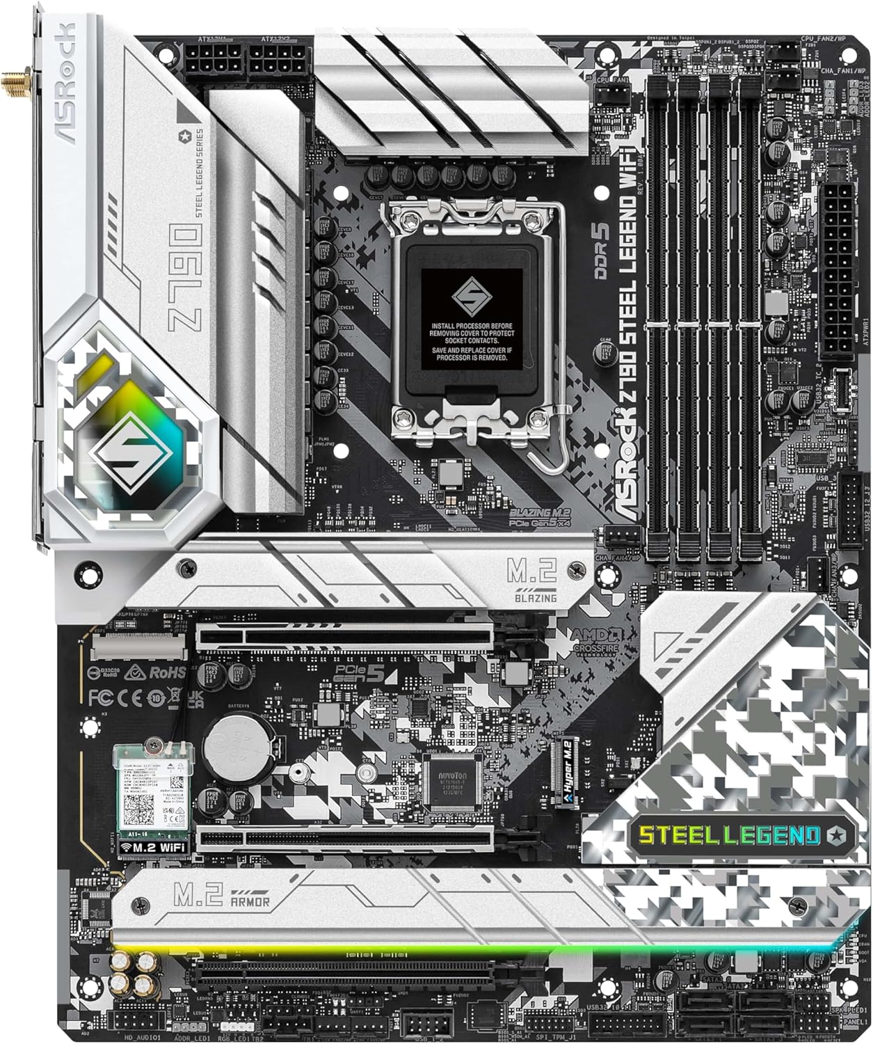 ASRock Z790 STEEL LEGEND WIFI Motherboard DDR5