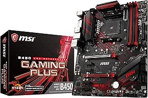 MSI B450 Gaming Plus Ryzen ATX Renewed Motherboard
