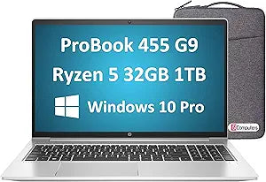 HP ProBook 455 G9 Ryzen 5 Laptop 32GB 1TB SSD — main product image