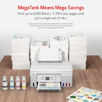 Canon 5805C022 MegaTank G3270 Wireless All-in-One Inkjet Printer