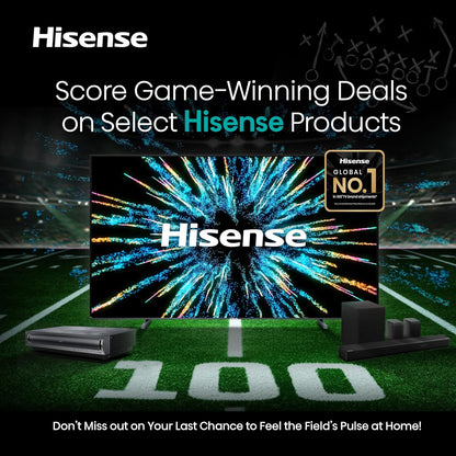 Hisense 85U6N 85" ULED 4K Smart Google TV Mini-LED