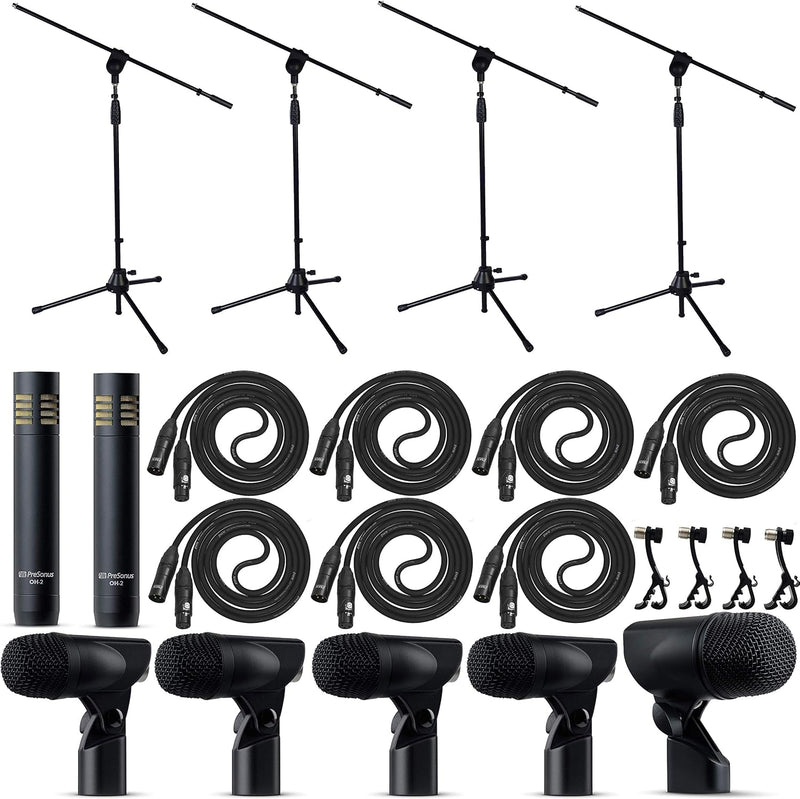 PreSonus DM 7 - Dynamic Drum Mic Kit - 7-Piece Set with Case — main product image