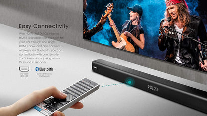 Hisense HS218 2.1 Channel Soundbar with Subwoofer (Renewed)