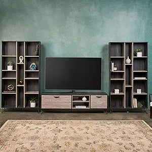 Misc Black & Grey Modern Entertainment Center