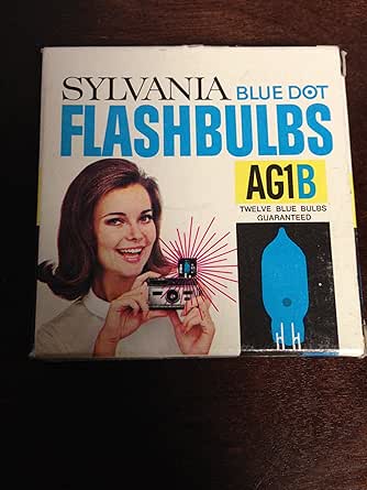 GE AG=1B Vintage Flash Bulbs - Set of 12