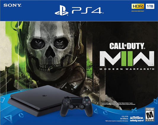 Sony CUH-2215B PlayStation 4 Console - COD Bundle (Damaged Box)