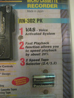 Panasonic RN-302 Microcassette Voice Recorder - Portable