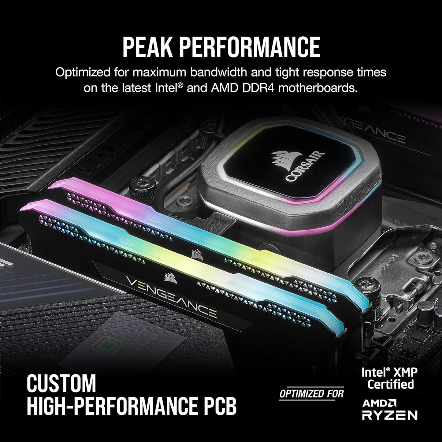 Corsair CMH32GX4M2D3600C18 Vengeance RGB Pro SL 32GB DDR4