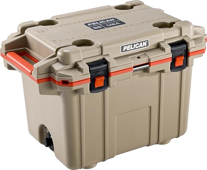 Pelican 50 Quart Elite Cooler Ice Chest Outdoor