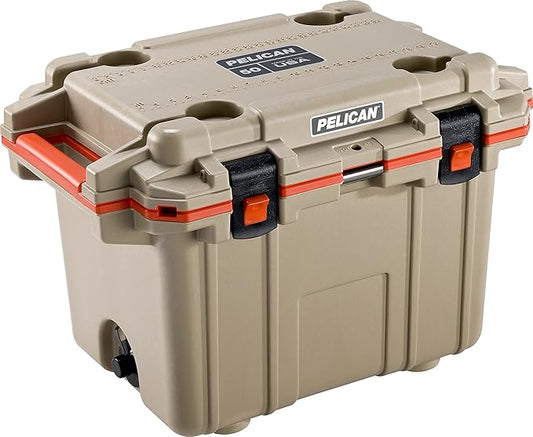 Pelican 50 Quart Elite Cooler Ice Chest Outdoor