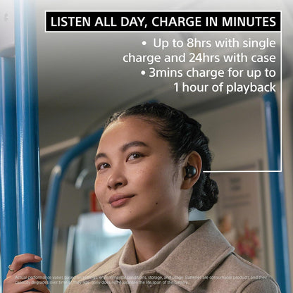 Sony WF1000XM5/B Noise Cancelling Wireless Earbuds
