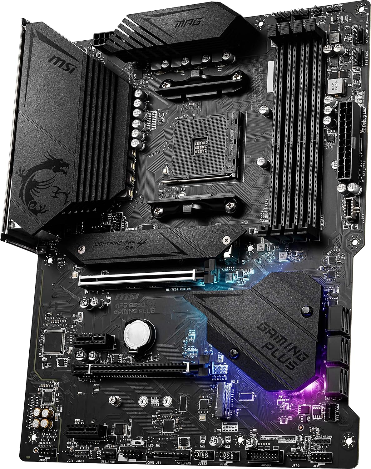 MSI MPG B550 Gaming Plus - AMD AM4 ATX Motherboard