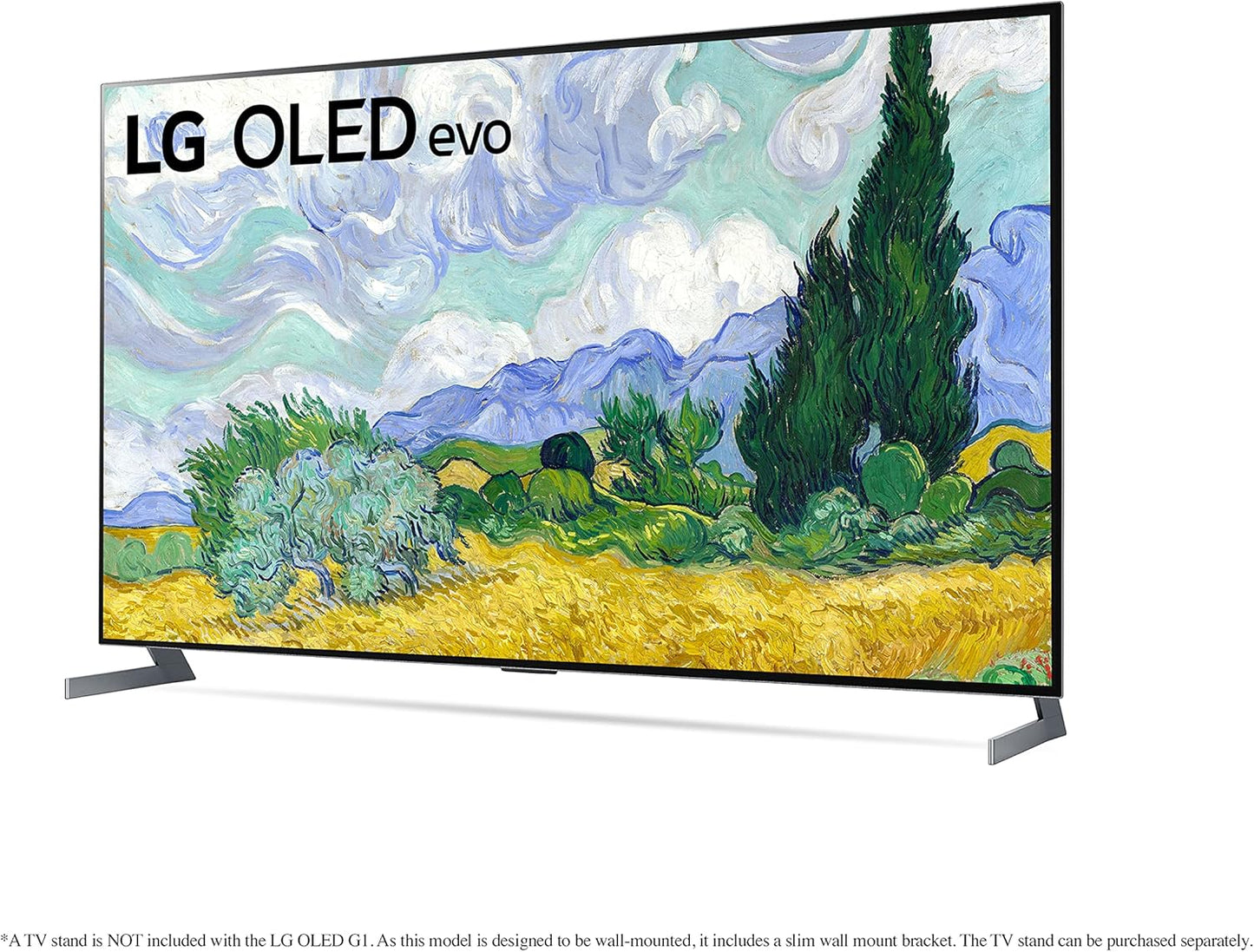 LG OLED77G1 77" 4K Smart OLED evo TV: Alexa, 120Hz Gallery Design