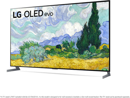 LG OLED77G1PUA G1 Series 77" 4K Smart OLED evo TV Renewed