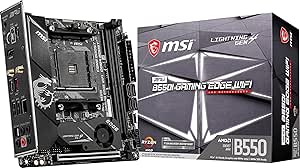 MSI MPG B550I Gaming Edge WiFi Mini-ITX Motherboard