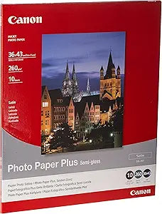 Canon 1307579 BUBBLEJET SG-201 14x17 Photo Paper — main product image