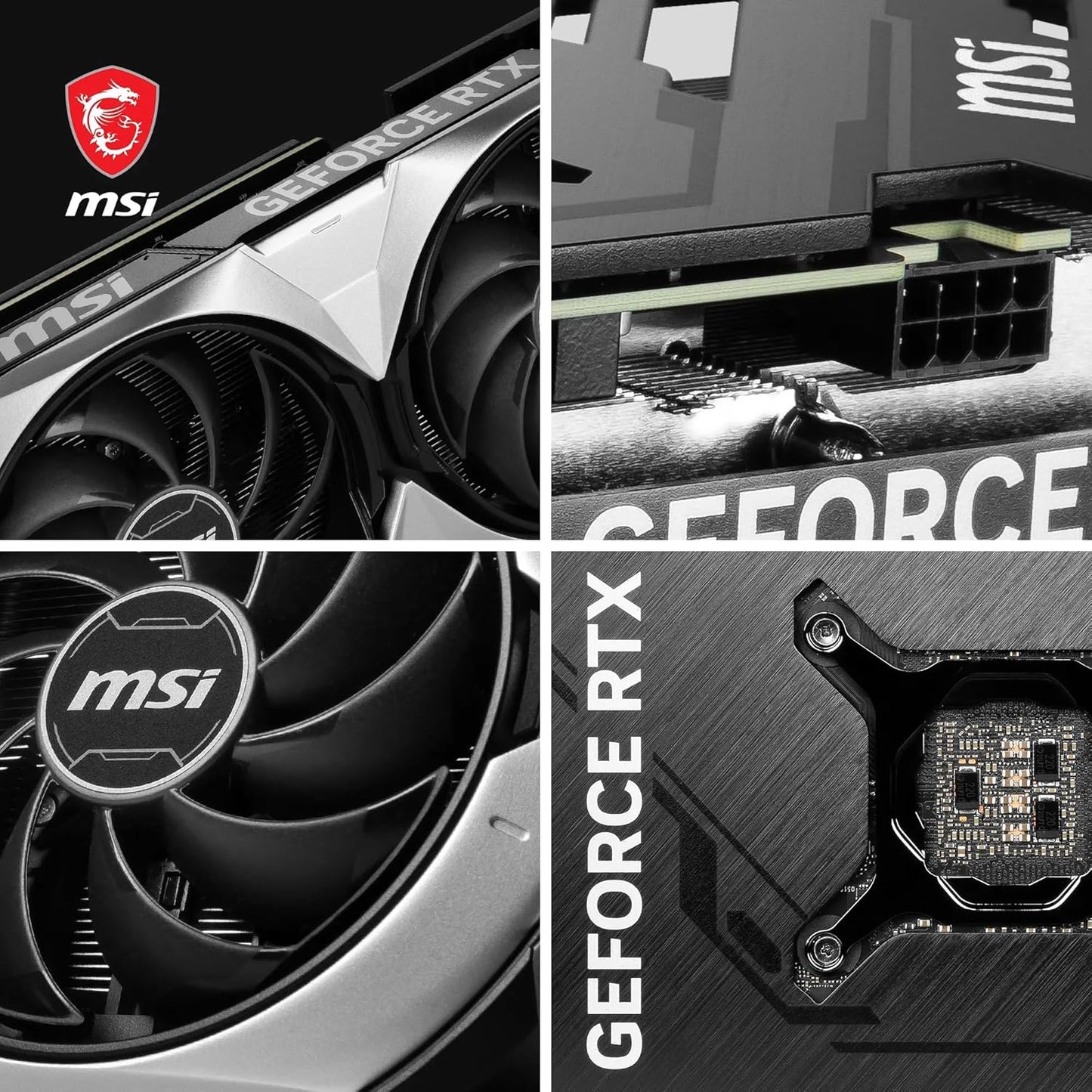 MSI V513-058R GeForce RTX 4070 Ventus 2X 12G OC