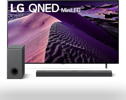 LG 86QNED85UQA 86" 4K Smart TV + Sound Bar