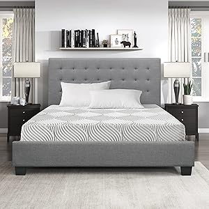 Lexicon 194840173830 Pelham 10-Inch Gel Memory Foam Mattress - Cal King