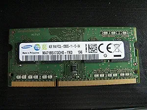 Toshiba PA5104U-1M4G 4GB DDR3L 1600MHz SODIMM Memory