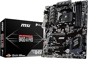 MSI B450-A PRO Ryzen AM4 ATX Motherboard — main product image