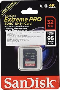 SanDisk SDSDXP-032G-A46 Extreme Pro 32GB SDHC UHS-I Card