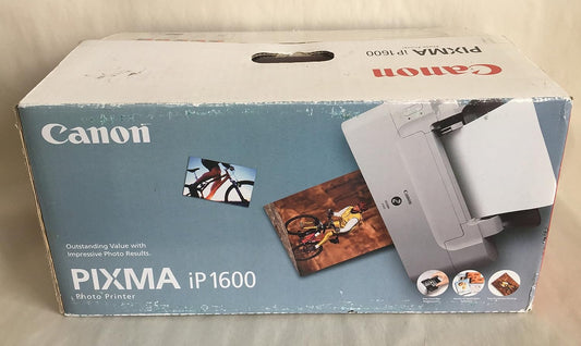 Canon 9989A001 PIXMA iP1600 Photo Printer (White)