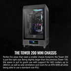 Thermaltake The Tower 200 Black Mini-ITX Computer Case