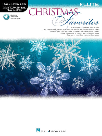 Hal Leonard Christmas Favorites: Flute Play-Along Book