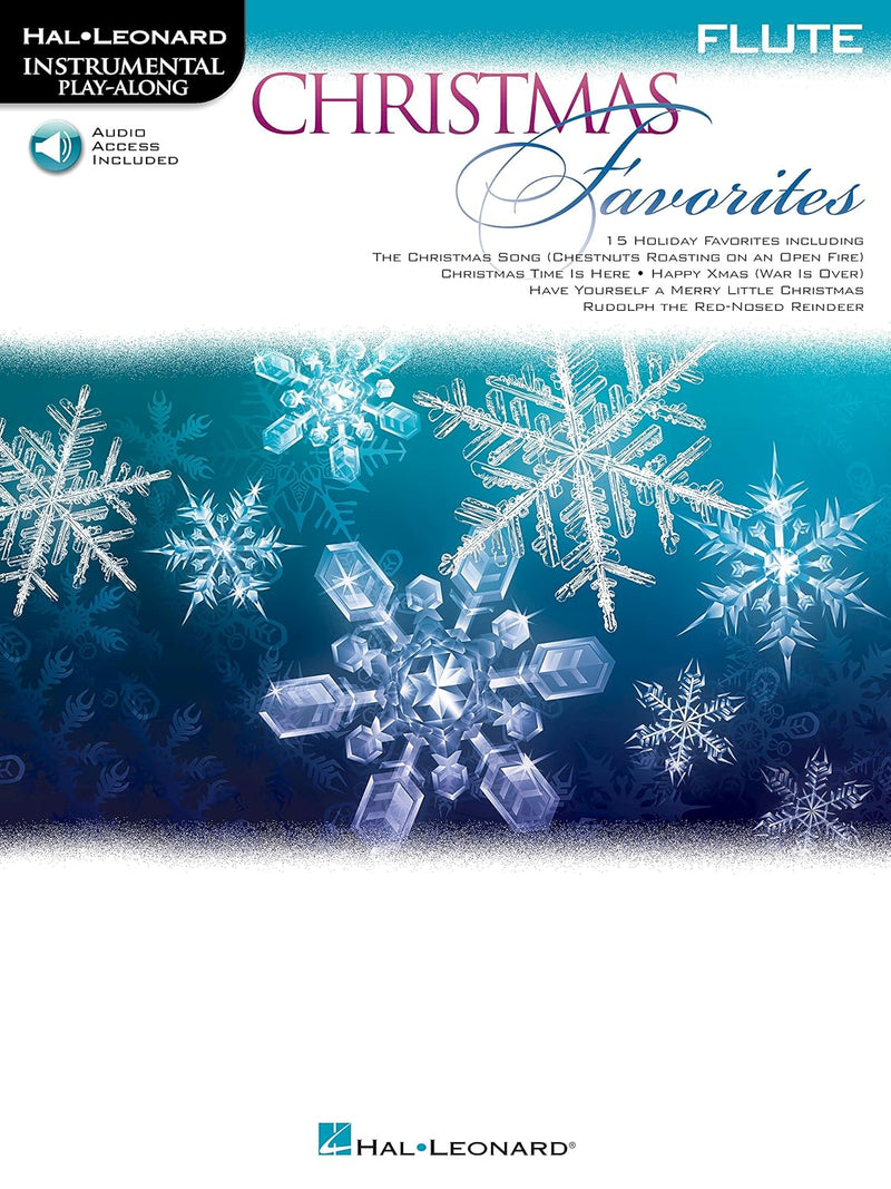 Hal Leonard Christmas Favorites: Flute Play-Along Book — main product image