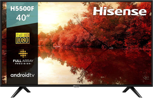 Hisense 40H5500F 40-Inch Android Smart TV Voice Remote