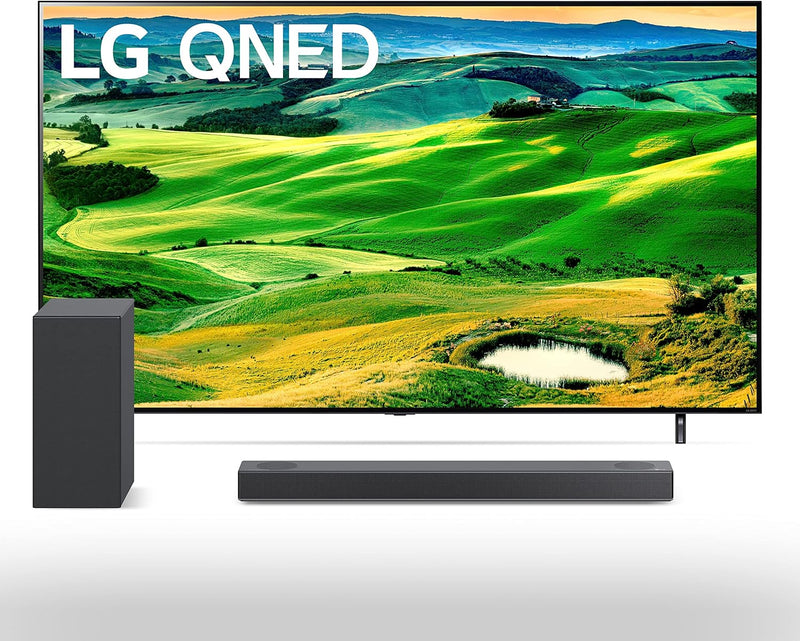 LG 86QNED80UQA 86-inch QNED80 4K Smart TV & S75Q Soundbar Bundle — main product image