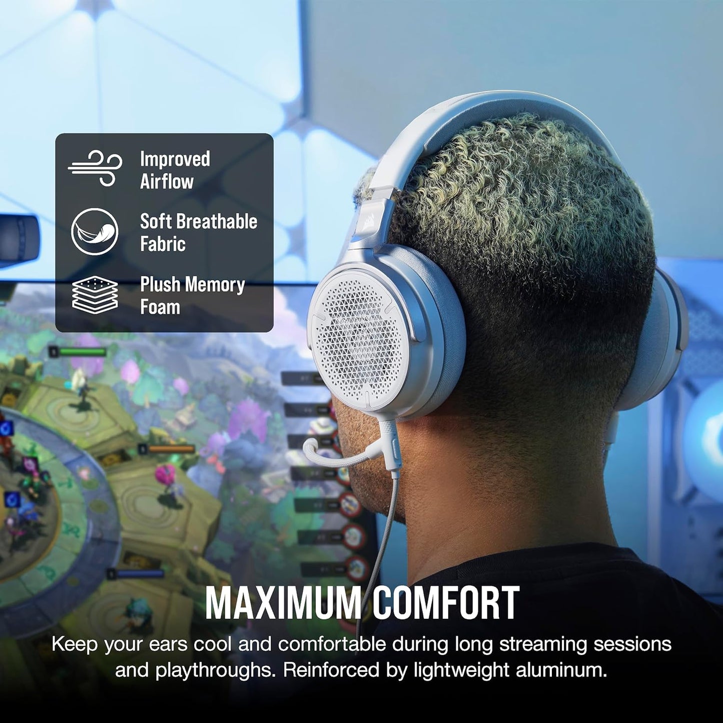 Corsair CA-9011371-NA Virtuoso PRO Open-Back Gaming Headset