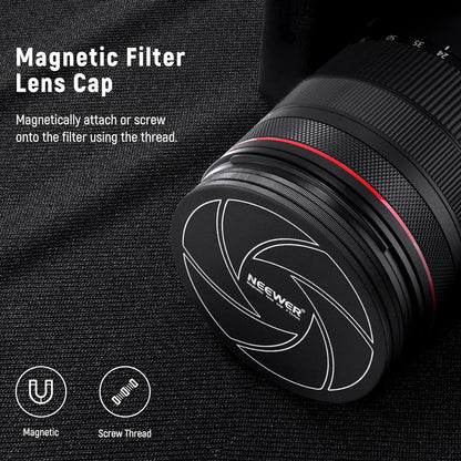 Neewer 10100914 72mm Magnetic ND1000 Lens Filter Kit
