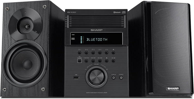 Sharp XL-BH250 5-Disc Micro Shelf System — main product image