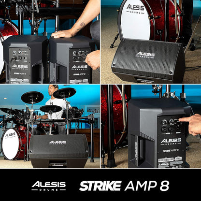 Alesis Strike Amp 8, 2000W Electronic Drum Amplifier (Renewed)