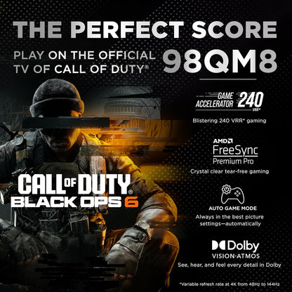 TCL 98QM851G 98-Inch QD-Mini LED 4K Google Smart TV