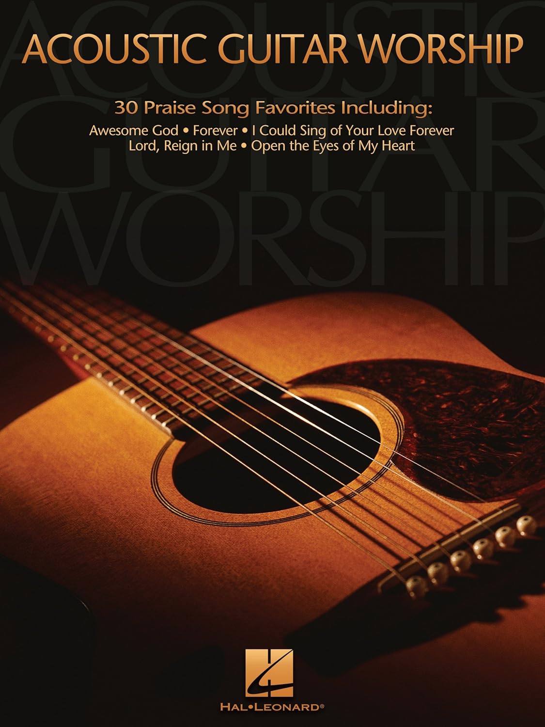 Hal Leonard Corporation Acoustic Guitar Worship Songbook