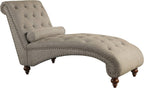 Lexicon S181162NBR-5 Lambart Brown Chaise Lounge