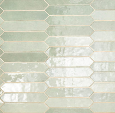 MSI Renzo Jade Ceramic Picket Wall Tile Bathroom Kitchen