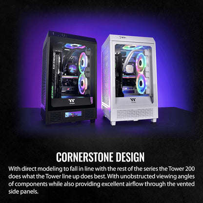 Thermaltake The Tower 200 Black Mini-ITX Computer Case