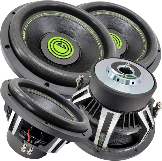 Gravity GW15D-Pair Warzone 15" 7000W Car Subwoofers (Pair)