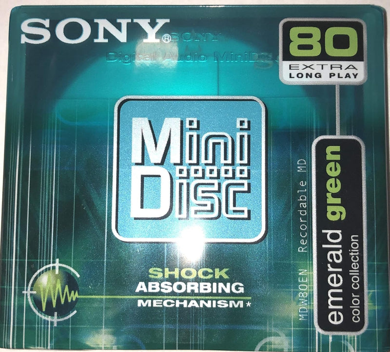 Sony MDW80ER 80-Minute Recordable MiniDisc — main product image